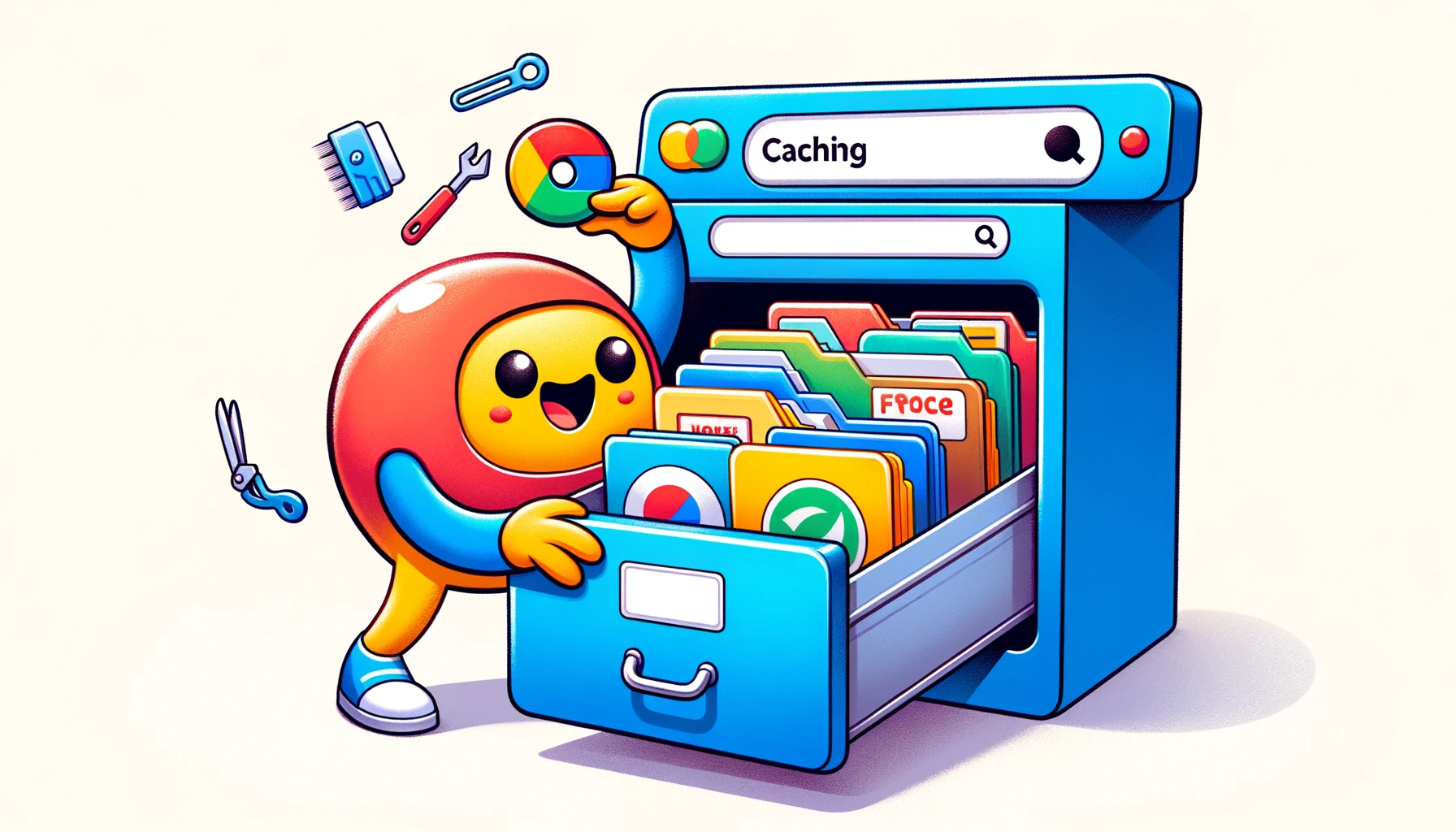 Browsercaching mit Aktenschrank